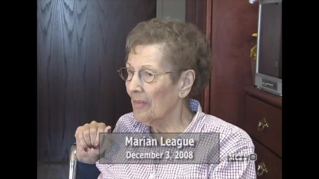 WWII Veteran Interview Marian League 12-3-08