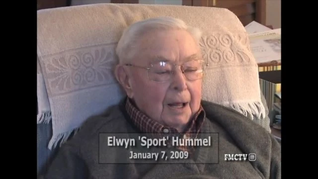 WWII Veteran Interview Elwyn Hummel 1-7-09